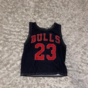 Chicago bulls crop top